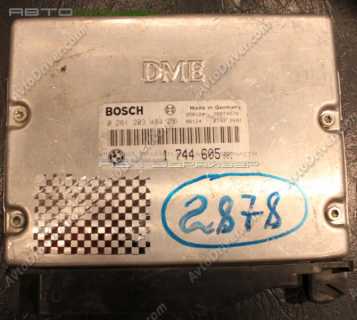 Базовый ЭБУ DME 12141744605 12141744657
