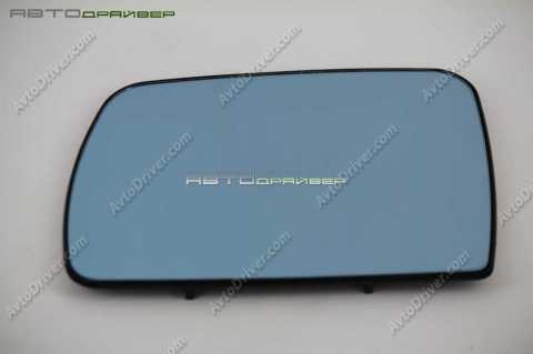 Зеркальный элемент левый BMW X5, голубой, с обогревом 51168408797