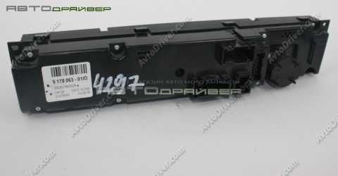 Панель управления системы кондиционеров BMW X5, X6 64119310446