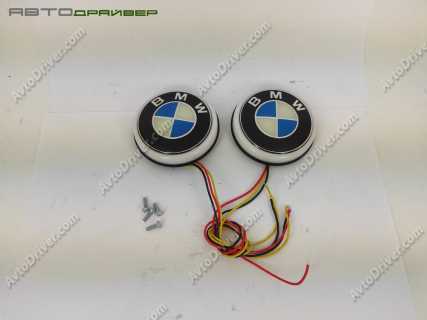 Эмблема BMW для мотоциклов 51147721222 с подсветкой и интегрированным поворотом