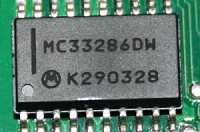 Микросхема заднего дворника MC33286DW BMW Х5 