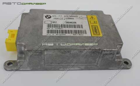 Датчик AIR BAG в центре автомобиля BMW 7' E65 65776970889
