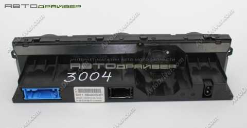 Панель управления климатом BMW 64119122398