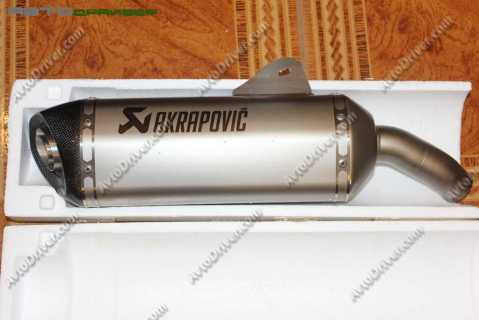 Комплект спортивного глушителя akrapovic BMW 77118544341