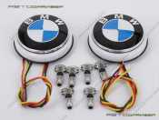 Эмблема BMW для мотоциклов 36136850834 с подсветкой и интегрированным поворотом