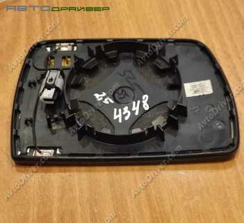 Стекло панорамного зеркала с обогревом левое BMW 51163418485