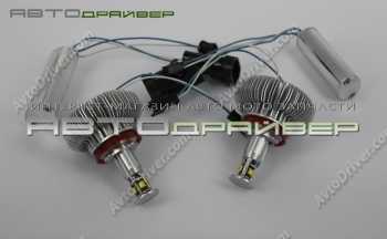 Габаритные огни LED BMW angel eye NS-AE-H8-32W-C